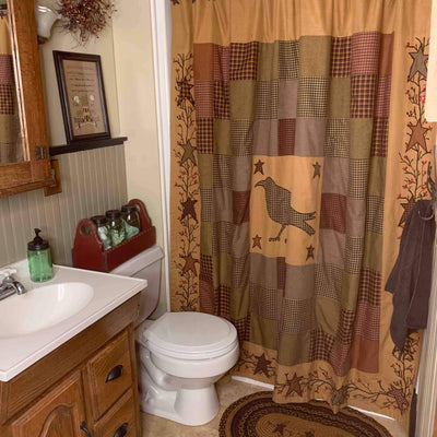 10 Primitive Shower Curtains to Use In Your Bathroom