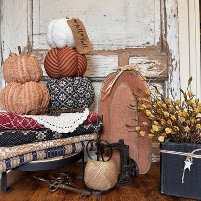 Primitive-Style Autumn-Inspired Decorating Ideas