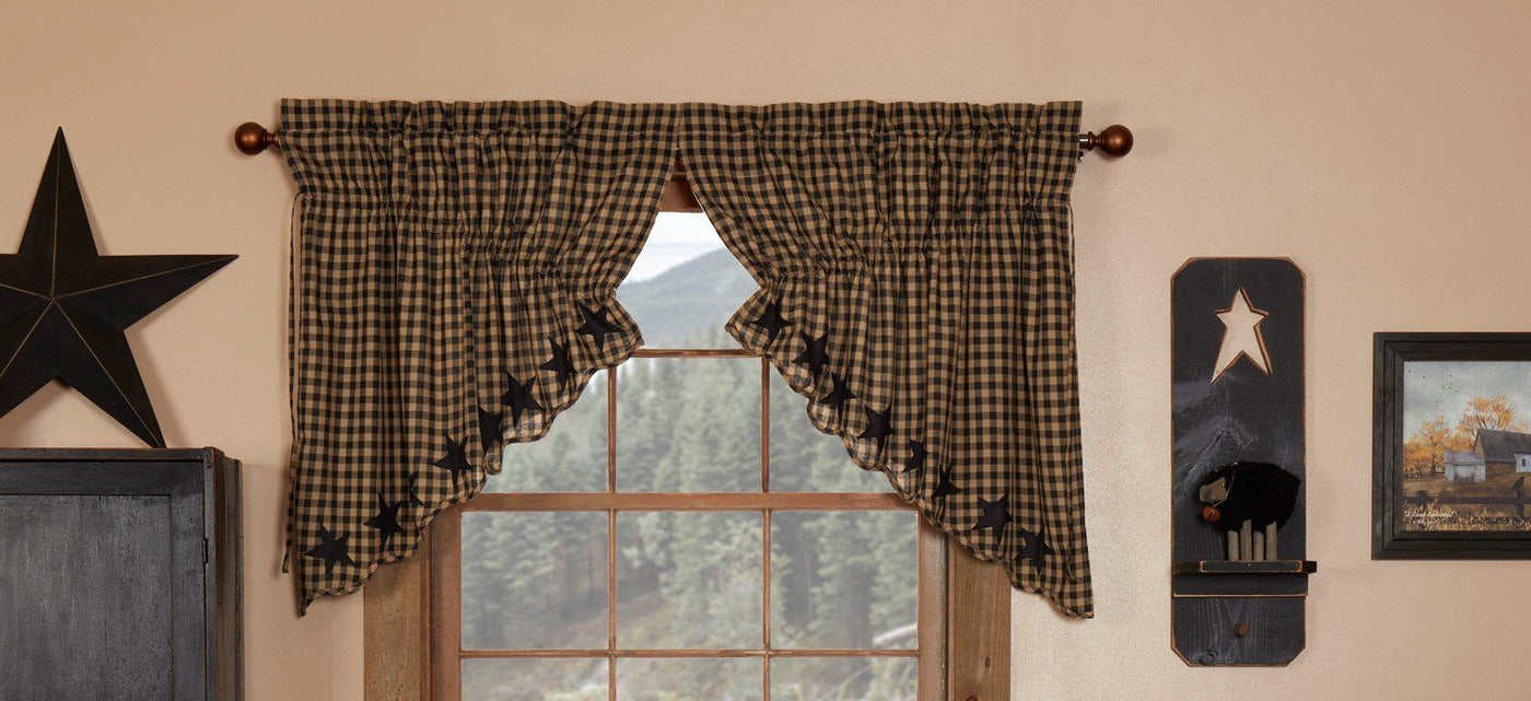 Prairie Swag Curtains