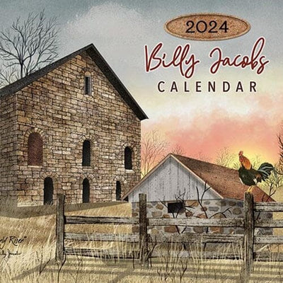 Primitive Country Wall Calendar - Billy Jacobs 2024 - Primitive Star Quilt Shop