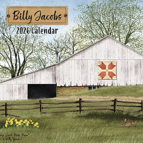 Primitive Country 2026 Wall Calendar - Billy Jacobs
