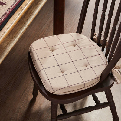 Connell Chair Pad 16.5x18" - Primitive Star Quilt Shop