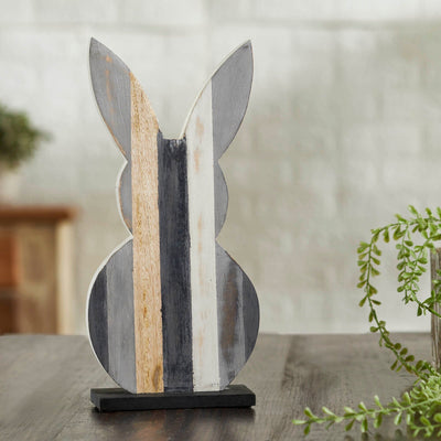 Wooden Painted Rabbit - Primitive Star Quilt Shop