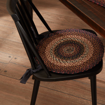 Beckham Braided Chair Pad 15" - Primitive Star Quilt Shop