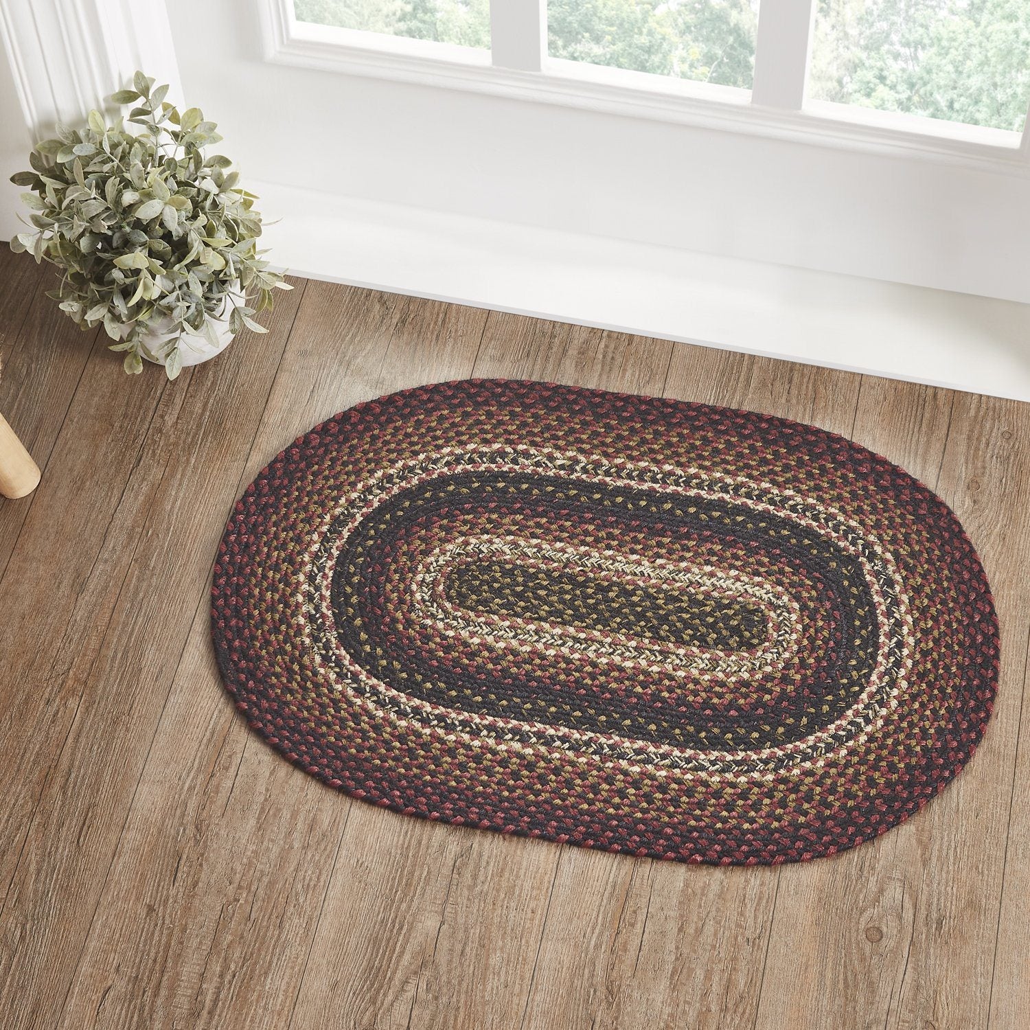 Beckham Oval Braided Rug 20x30