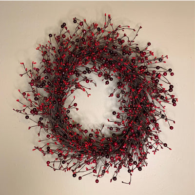 20" Country Berry Wreath - Primitive Star Quilt Shop