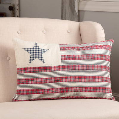 Hatteras Flag Pillow 14x22" - Primitive Star Quilt Shop
