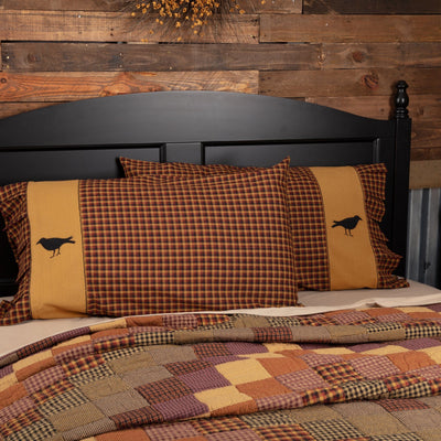 Heritage Farms Standard Pillow Case - Set of 2 - Primitive Star Quilt Shop