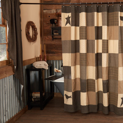 Kettle Grove Shower Curtain - Primitive Star Quilt Shop