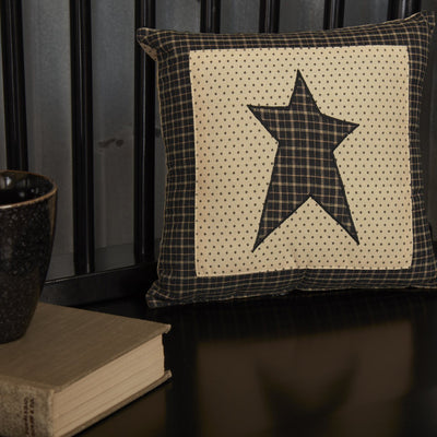 Kettle Grove Star Pillow 10x10" - Primitive Star Quilt Shop