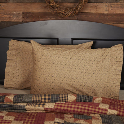 Maisie Standard Pillow Case - Set of 2 - Primitive Star Quilt Shop