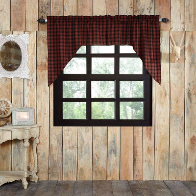 Cumberland Lined Swag Curtains - Primitive Star Quilt Shop