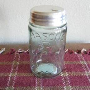 Pint Mason Jar Sugar Dispenser - Primitive Star Quilt Shop