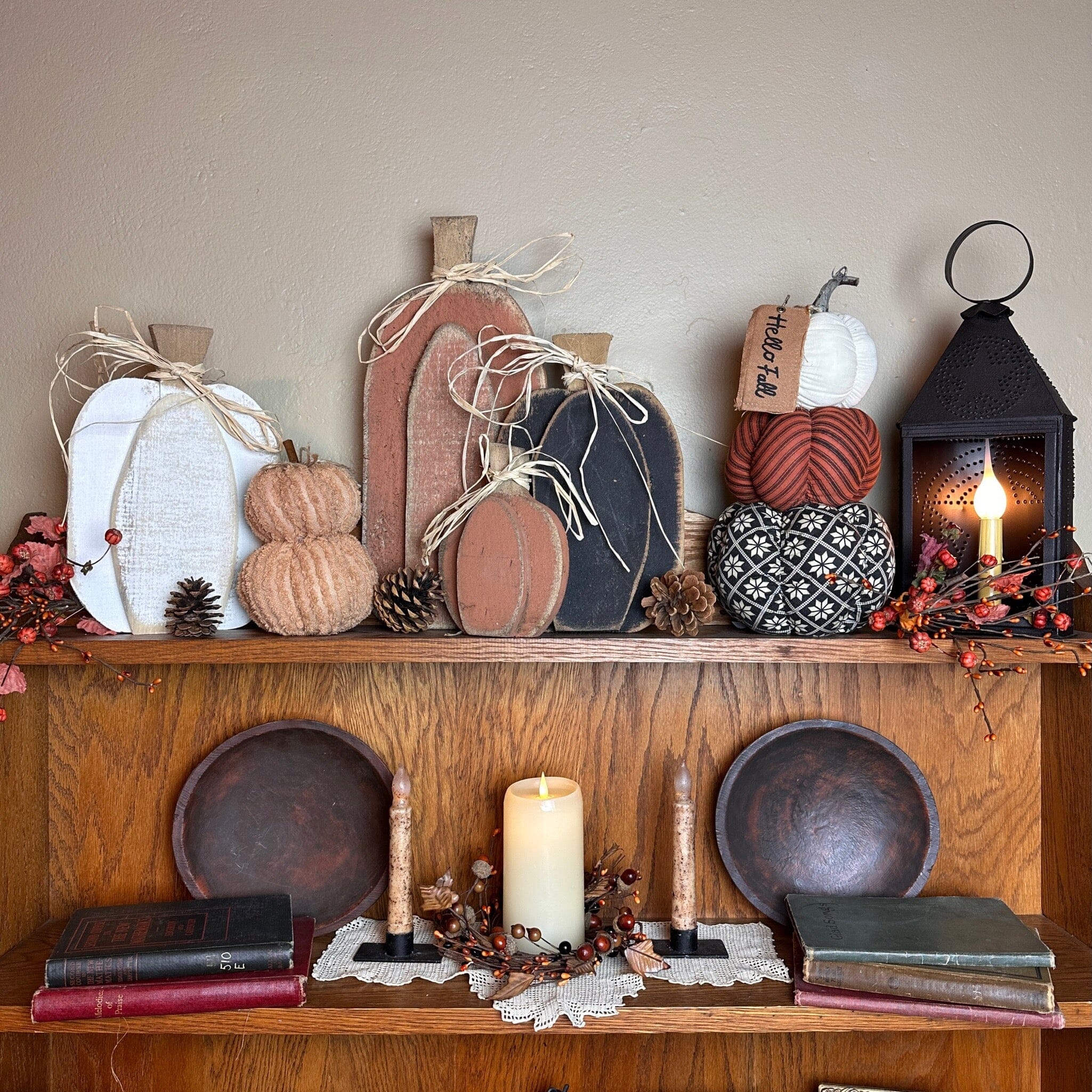Primitive Fall Decorating Ideas For