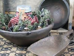 Treenware Replica Antique Wood Bowls, Serving Pieces Are the Perfect Christmas Gift for Many