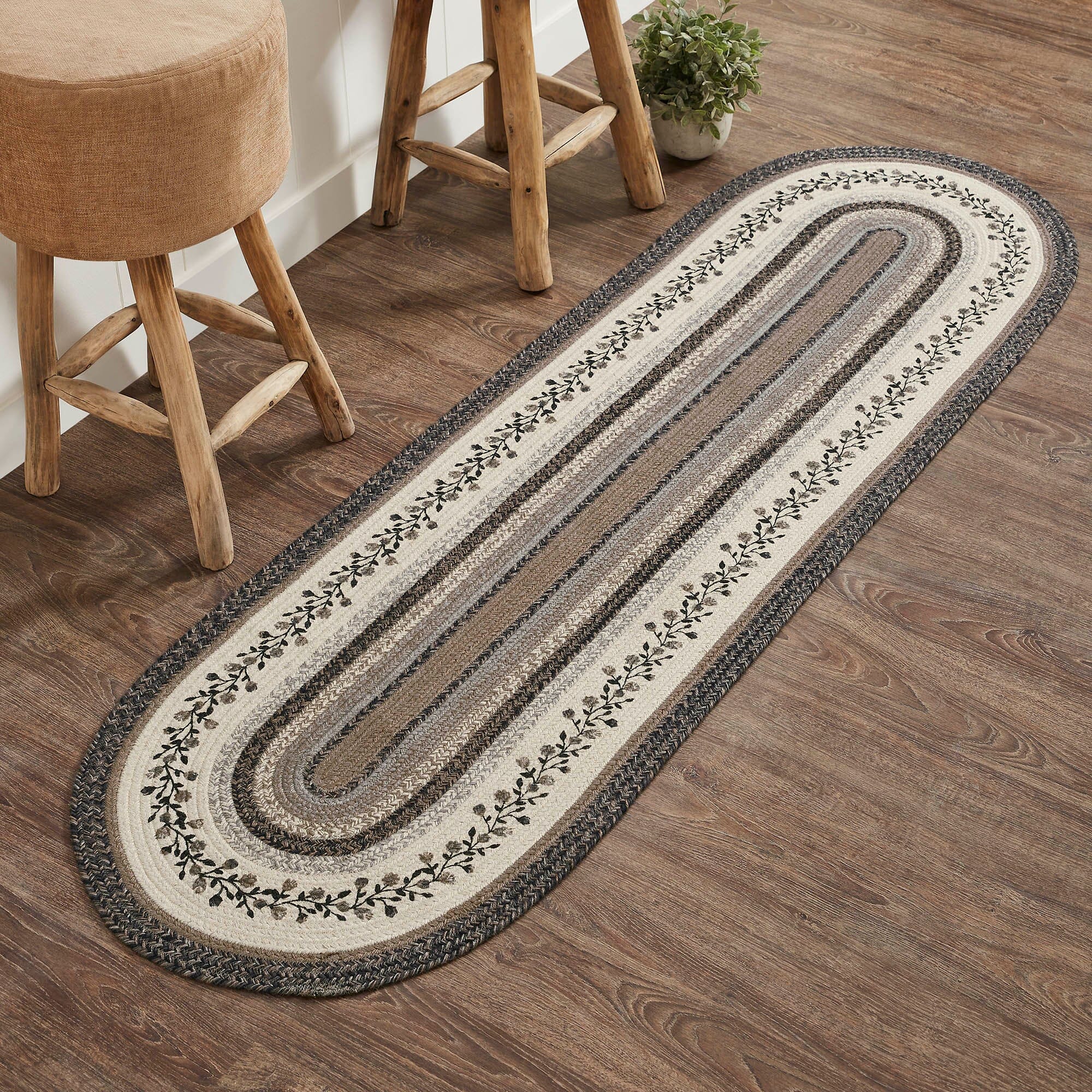VHC Floral Vine Rugs | Primitive Star Quilt Shop