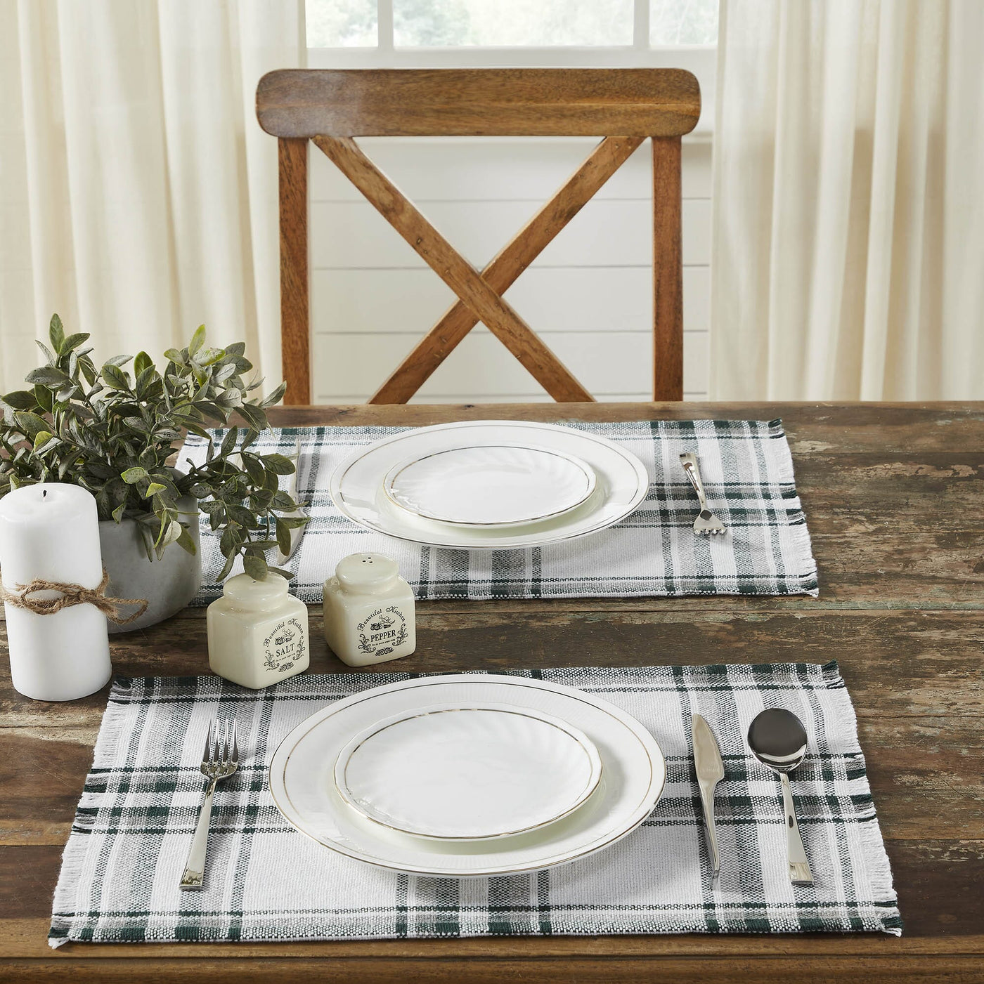 Harper Plaid Kitchen