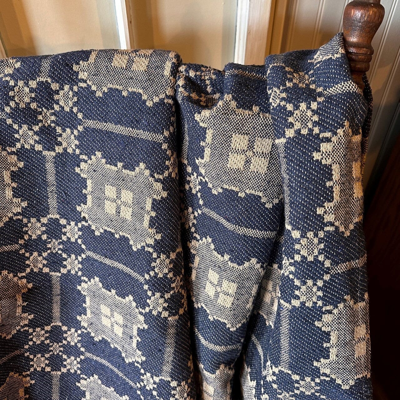 Newbury Navy and Tan Bedding