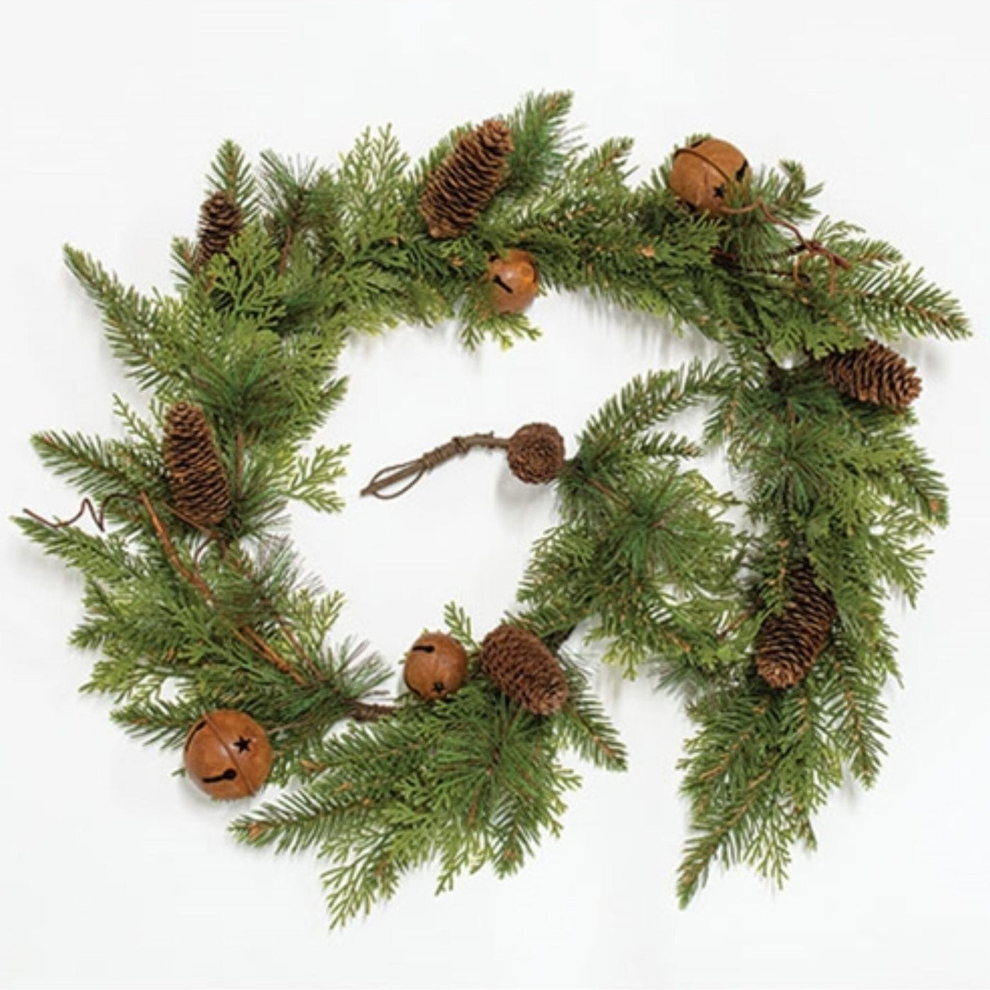 Rustic Cedar & Pine jingle Bell