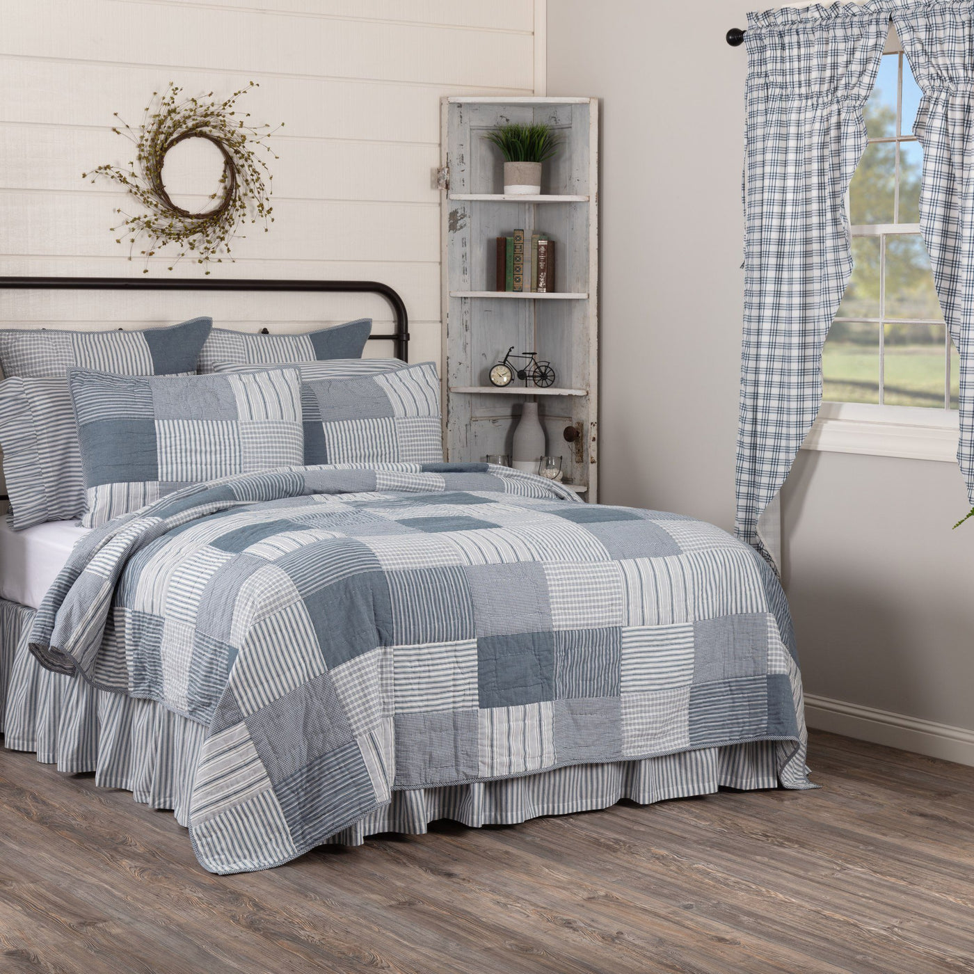 Sawyer Mill Blue Bedding