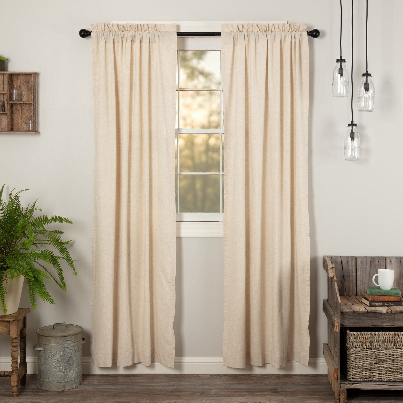Simple Life Flax Natural Curtains