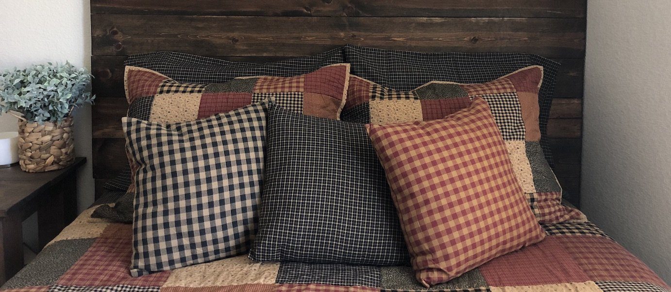 Throw pillows - Primitive Star Quilt Shop