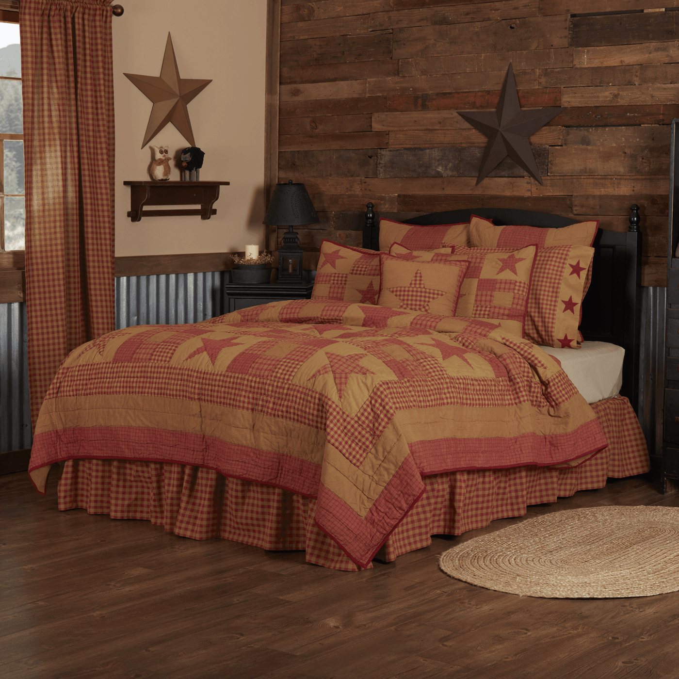 Ninepatch Star Bedding