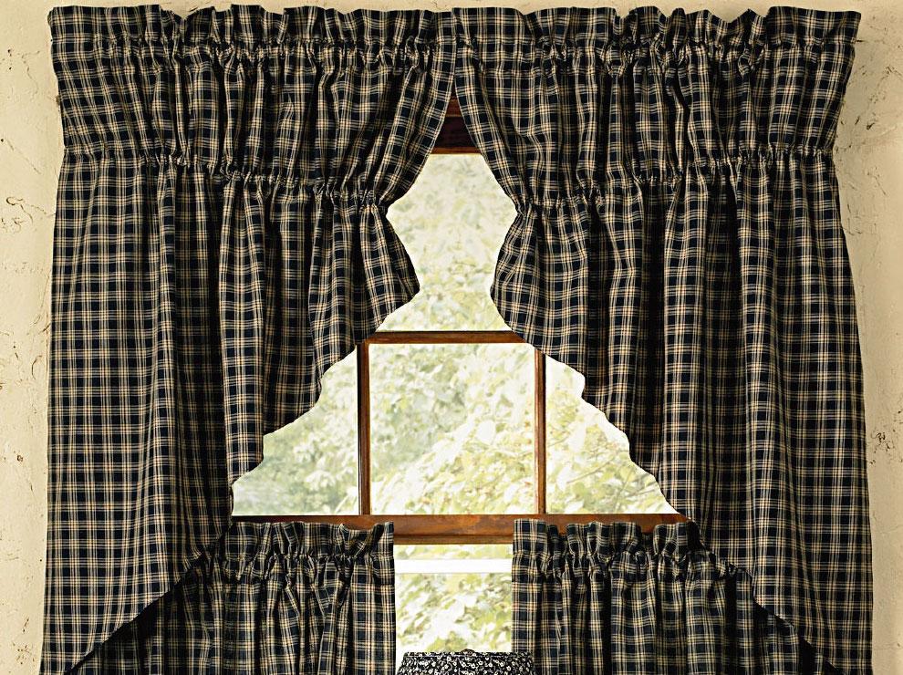 Sturbridge Black Curtains