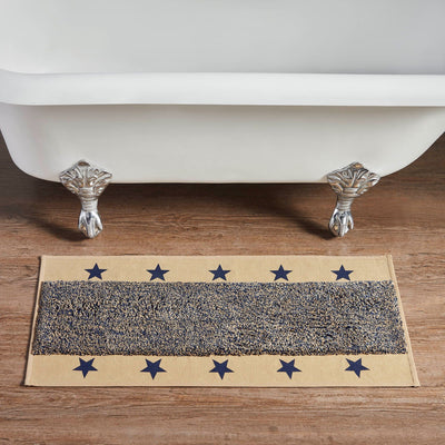 My Country Bathmat 17x36" - Primitive Star Quilt Shop