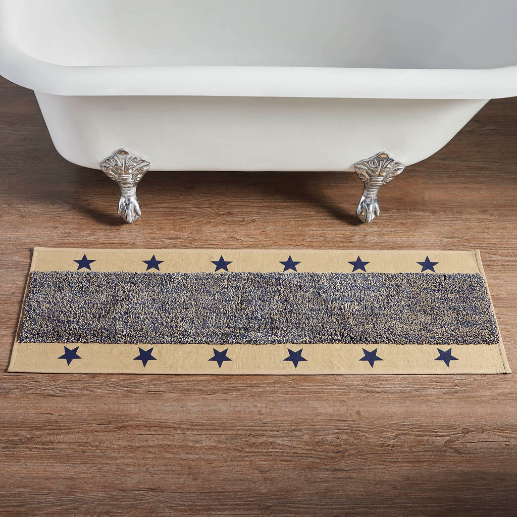 Primitive Star Quilt Shop My Country Bathmat
