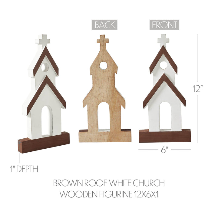 85484-Brown-Roof-White-Church-