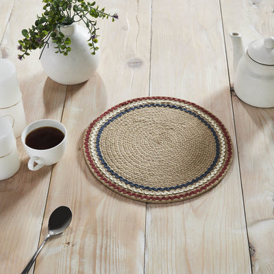 Americana Rickrack Trivet 12" - Primitive Star Quilt Shop