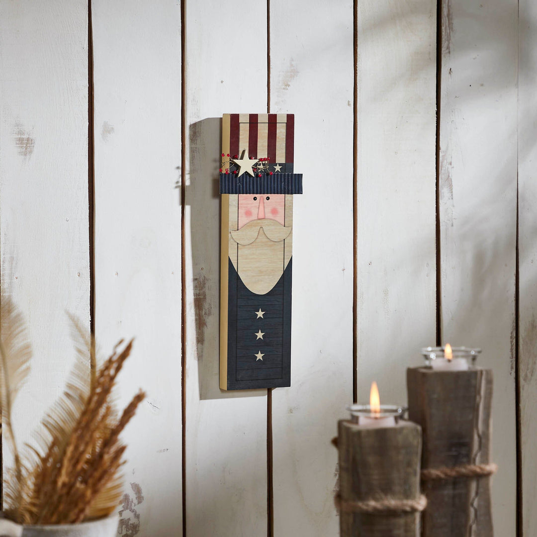 Uncle Sam Wood Sign - 15x5