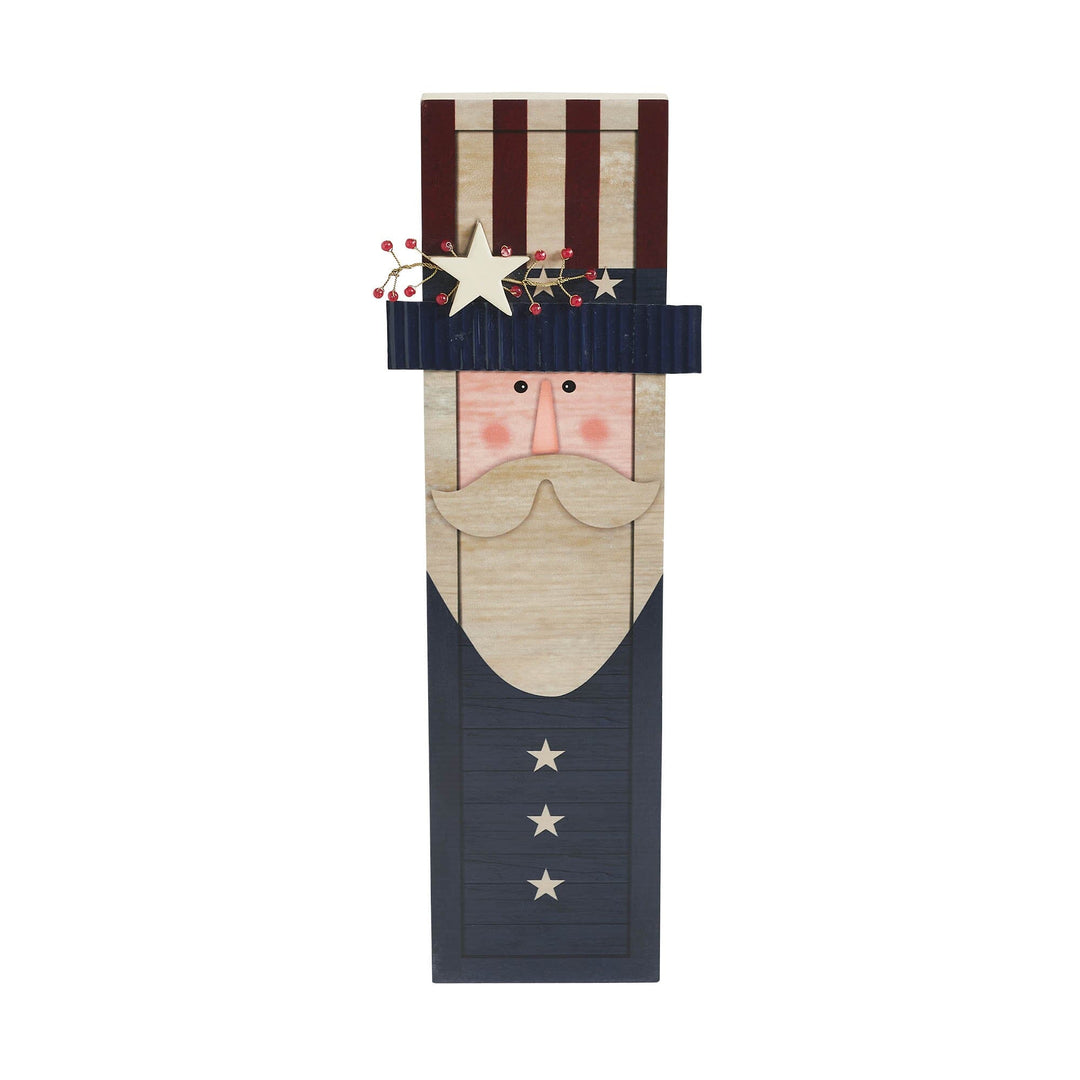 Uncle Sam Wood Sign - 15x5