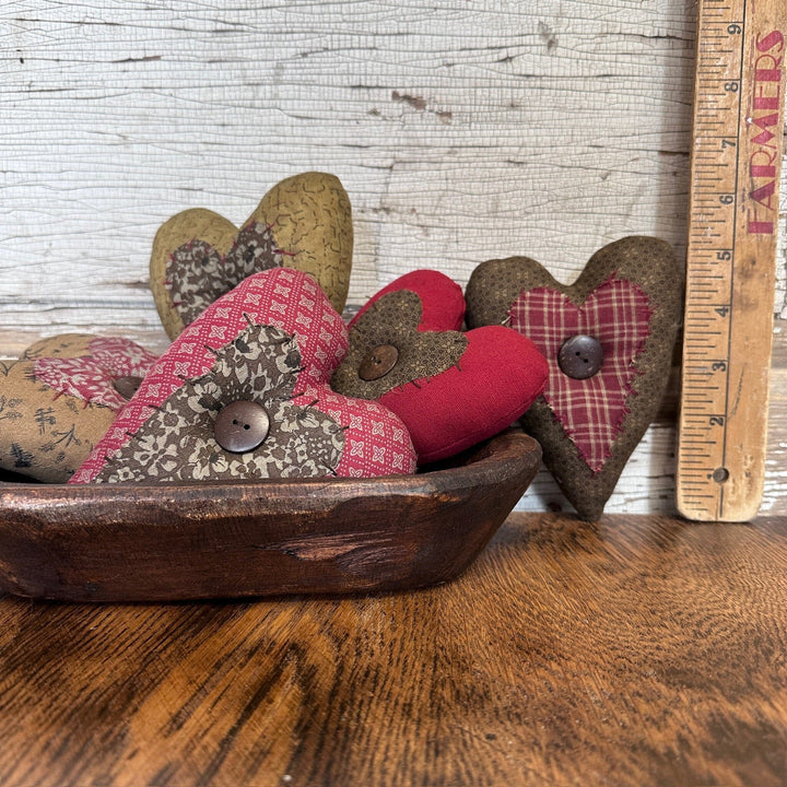 Fabric-Hearts-Set-of-5-