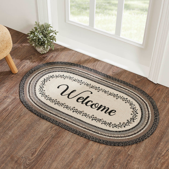 Floral-Vine-Welcome-Oval-