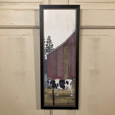 Holstein Framed Print - 6x18" - Primitive Star Quilt Shop