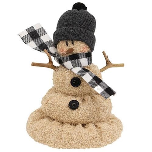 CWI Melting Snowman - Boy with Beanie | Primitive Star Quilt Shop