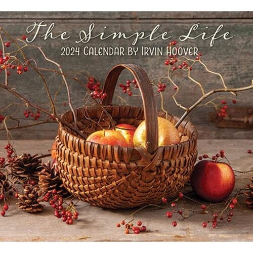 CWI Primitive Country Wall Calendar The Simple Life by Irvin Hoover