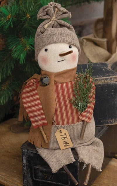 Thom Snowman Doll - Primitive Star Quilt Shop