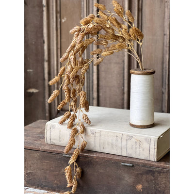 Wheat Hops Hanging Bush - Primitive Star Quilt Shop