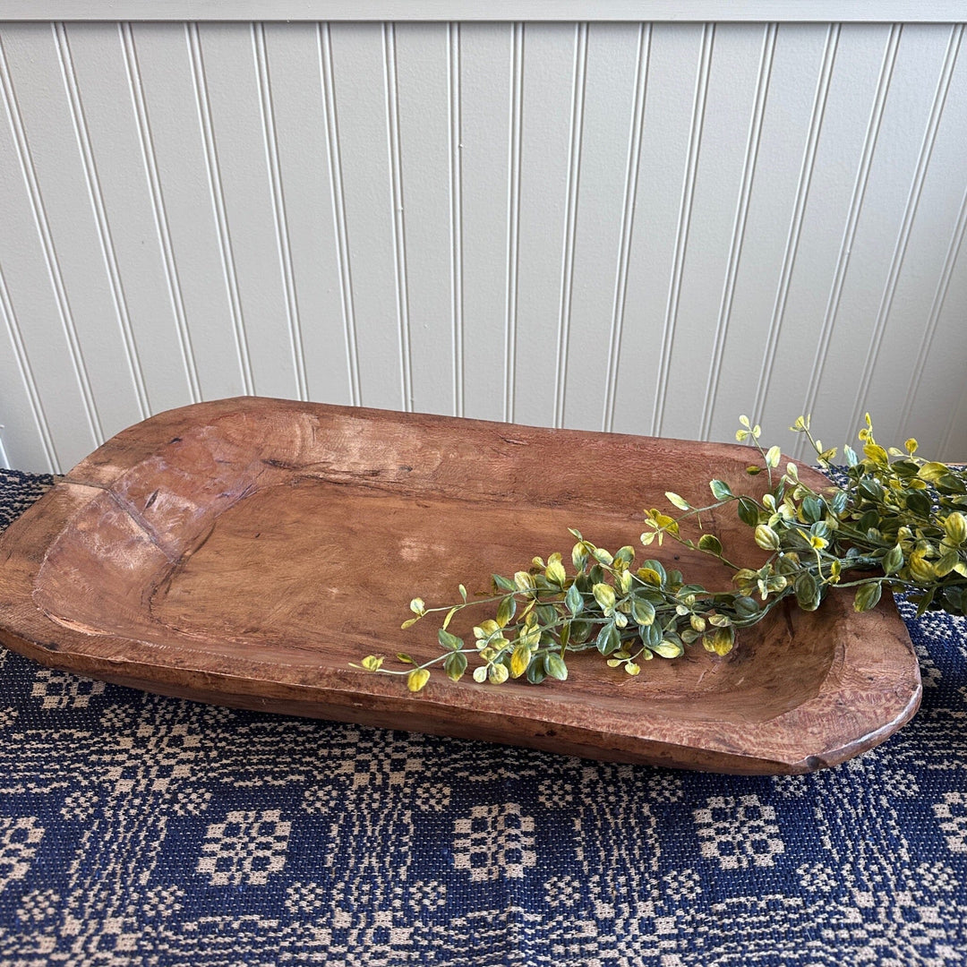 CWI Carved Wood Medium Tray | Primitive Star Quilt Shop