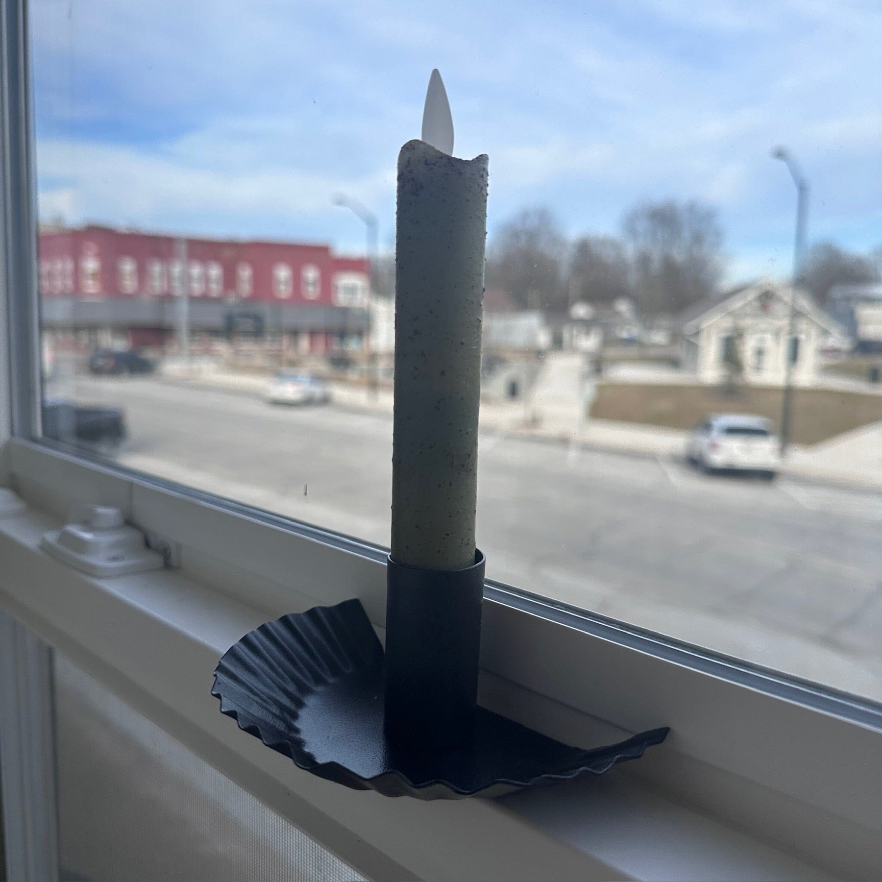 Irvins Fluted Window Candle Holder
