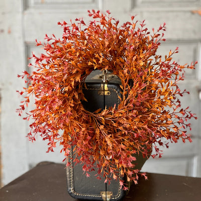 Ever Embers Wreath - 14" - Primitive Star Quilt Shop