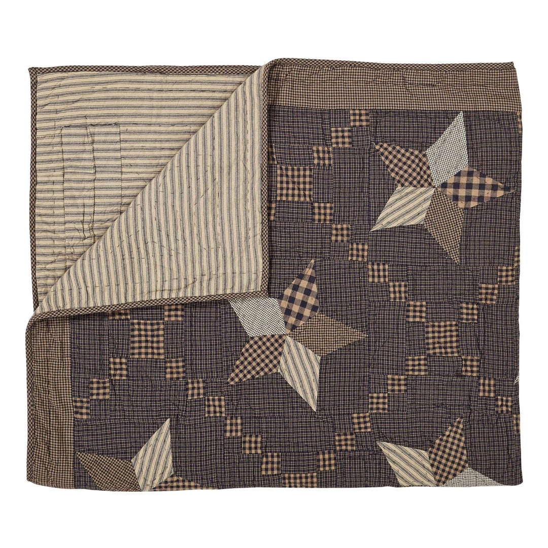Farmhouse quilted throws on sale