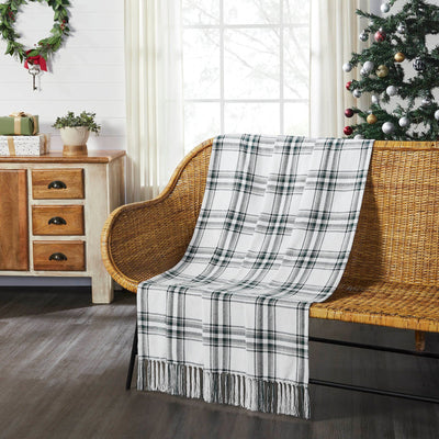 Harper Plaid Woven Throw - Primitive Star Quilt Shop