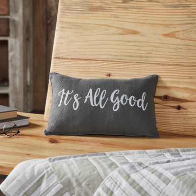 It's All Good Pillow 9.5x14" - Primitive Star Quilt Shop