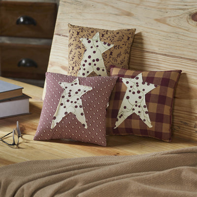 Pip Vinestar Small Pillow 9" - Set of 3 - Primitive Star Quilt Shop