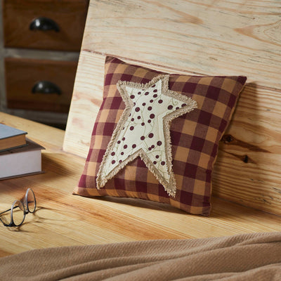 Pip Vinestar Primitive Star Pillow 12" - Primitive Star Quilt Shop