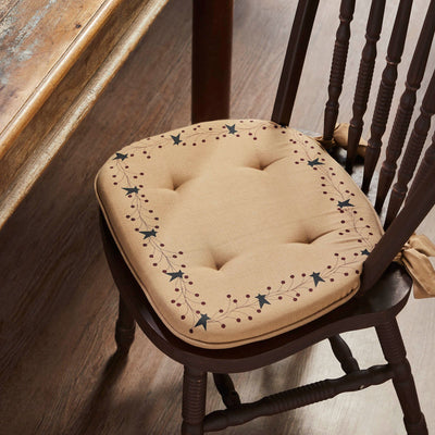 Pip Vinestar Chair Pad 16.5x18" - Primitive Star Quilt Shop